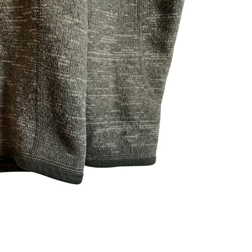 Patagonia Grey Mens Better Sweater 1/4 Zip Fleece Pullover Size Medium - Picture 3 of 5